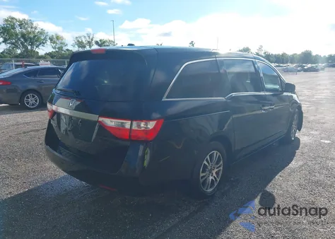 2011 Honda Odyssey Ex-L из США, поврежденный, VIN 5FNRL5H68BB068877